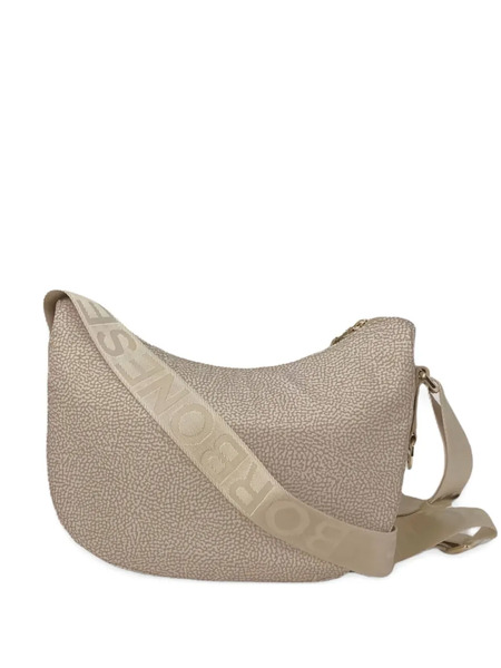  Borbonese Small Luna Shoulder Bag - Neutrals 