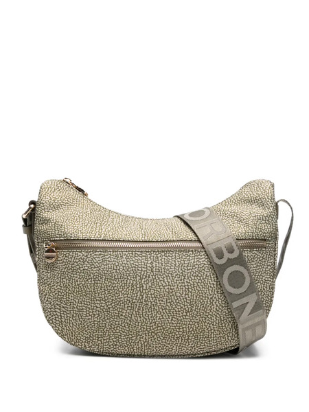  Borbonese Small Luna Zip Crossbody Bag - Green 
