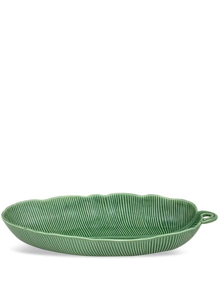  Bordallo Pinheiro 'folhas' Salad Bowl - Green 