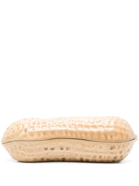  Bordallo Pinheiro Large Peanut Box - Brown 