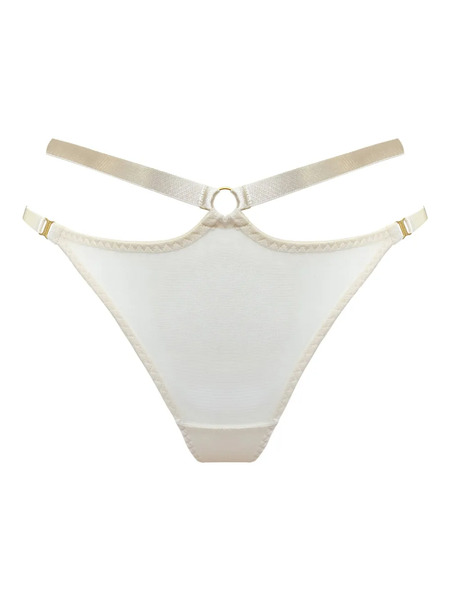  Bordelle Cut-out Briefs - Neutrals 