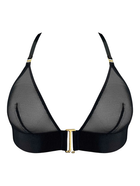  Bordelle Nara Triangle Bra - Black 