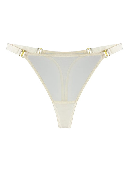  Bordelle Signature Mesh Thong - Neutrals 