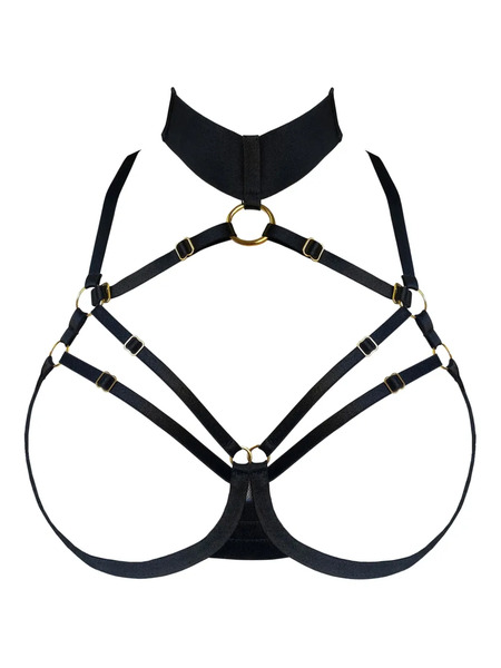  Bordelle Strap Bra - Black 