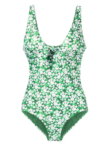  Borgo De Nor Pallas Floral Swimsuit - Green 