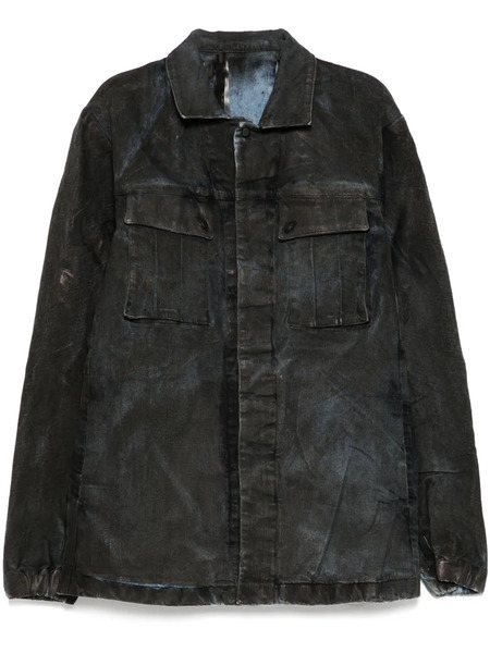  Boris Bidjan Saberi Button Fastening Jacket - Grey 