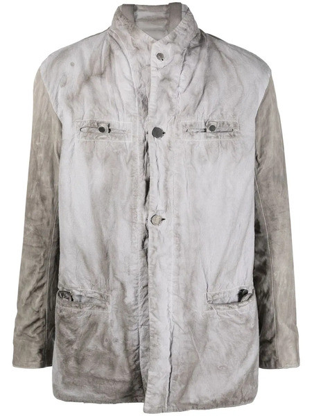  Boris Bidjan Saberi Button-up Jacket - Grey 