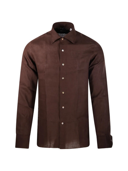  Borriello Napoli Long-sleeve Shirt - Brown 
