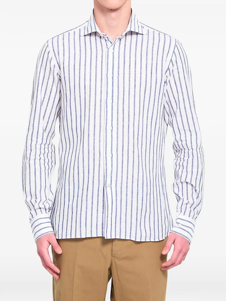  Borriello Napoli Striped Marechiaro Shirt - White 