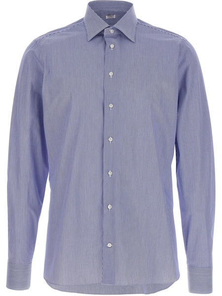  Borriello Napoli Striped Shirt - Blue 