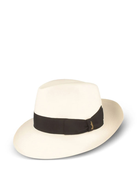  Borsalino Bow-detail Panama Hat - Neutrals 