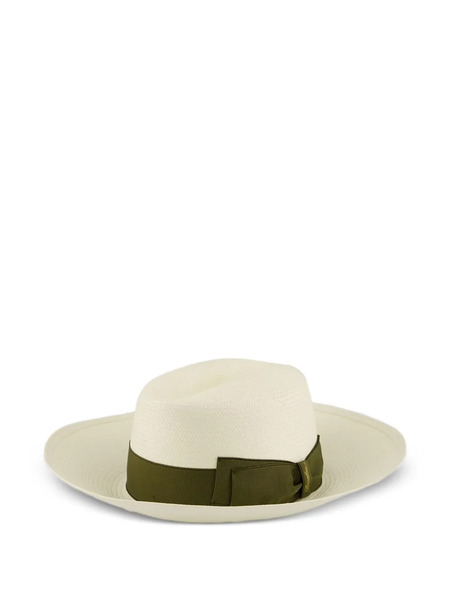  Borsalino Claudette Panama Wide-brim Hat - Neutrals 