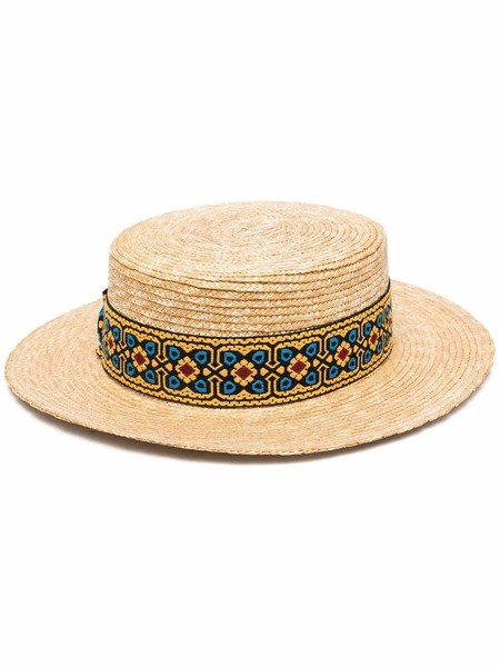  Borsalino Magiostrina Straw Hat - Neutrals 