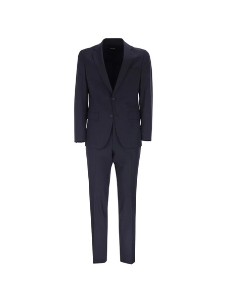  Boss Blue Single-breasted Suit 