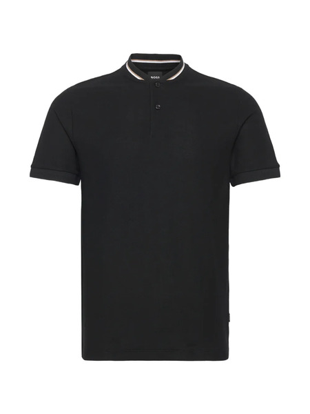  Boss Button T-shirt - Black 