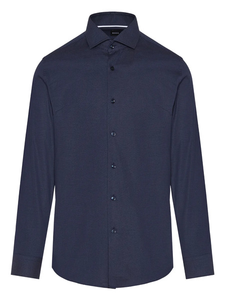  Boss Button-up Shirt - Blue 