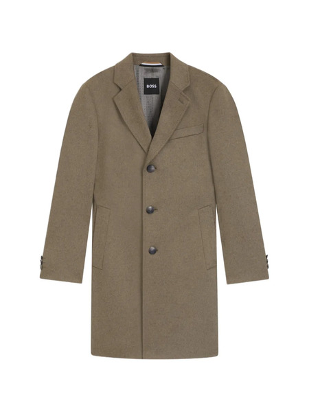  Boss Buttoned Coat - Brown 