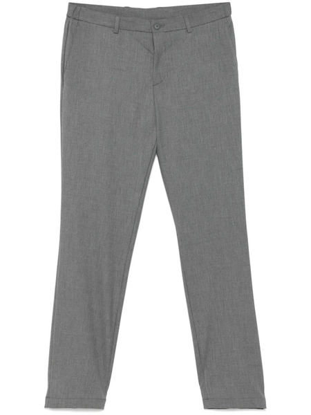  Boss Checked Trousers - Grey 