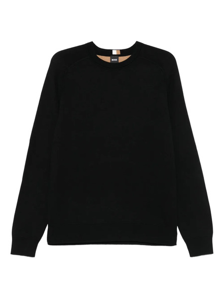  Boss Crew-neck Sweatshirt - Black 