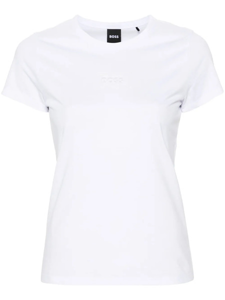  Boss Cut-out Logo T-shirt - White 