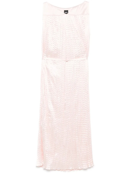  Boss Davaria Midi Dress - Pink 