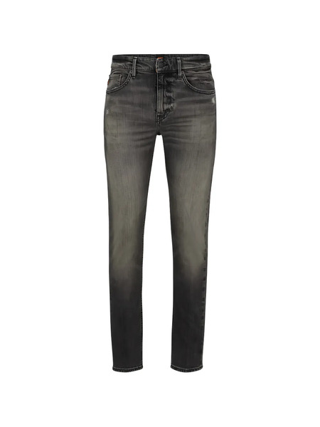  Boss Delano Bc-c Nights Out Five-pockets Jeans - Grey 