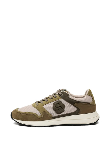  Boss Double B Logo Sneakers - Neutrals 