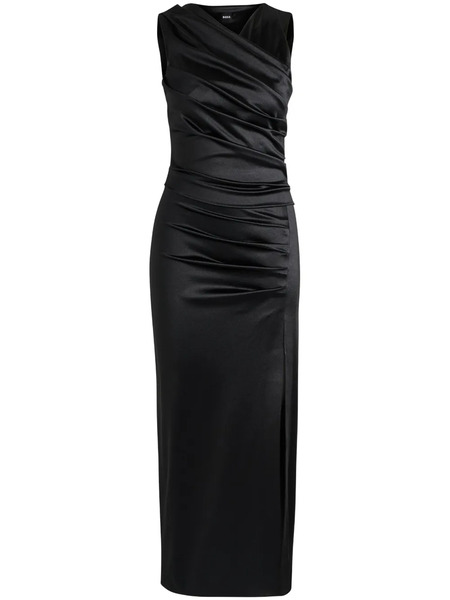  Boss Draped Maxi Dress - Black 