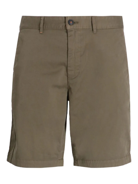  Boss Flat-front Shorts - Green 