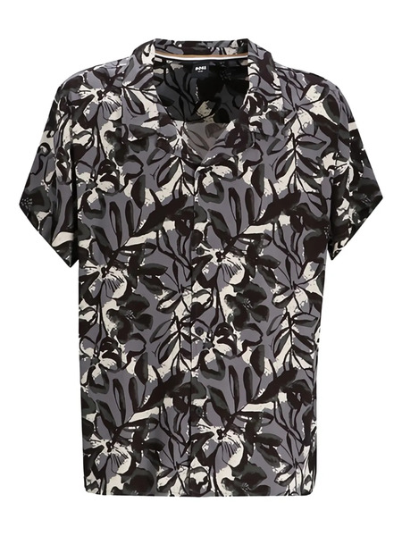  Boss Floral Shirt - Grey 