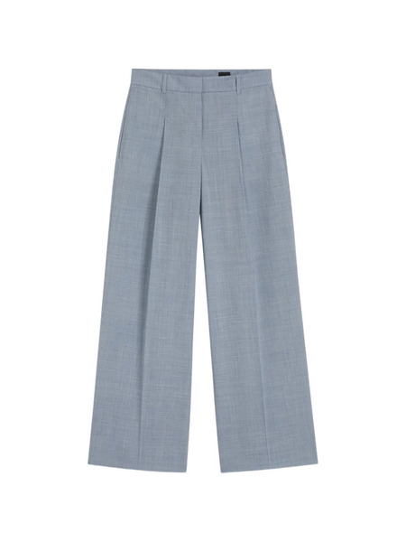  Boss Front-pleat Tailored Trousers - Blue 