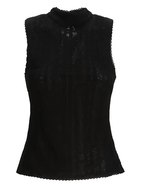  Boss High-neck Tank Top - Black 