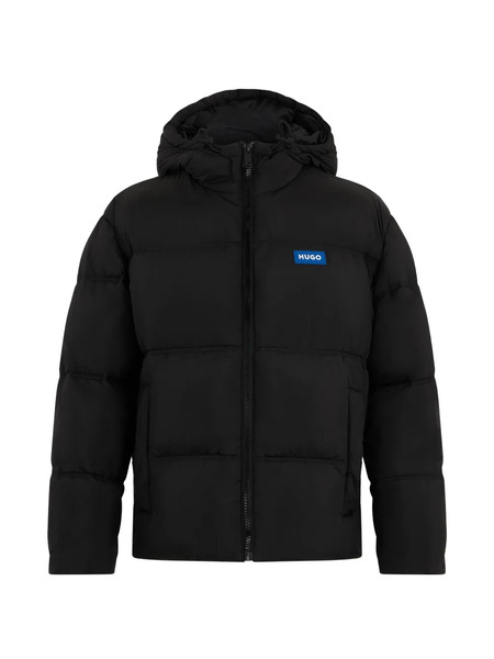  Boss Hooded Padded Coat - Black 