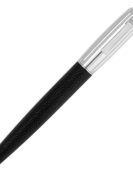  Boss Iconic Textured Rollerball Pen - Black 