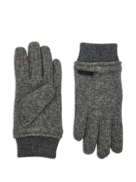 Boss Kalspar Ribbed-cuff Gloves - Grey 