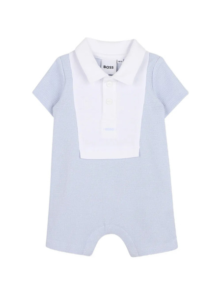 Boss Kidswear Bib Collar Swimsuit - Blue 