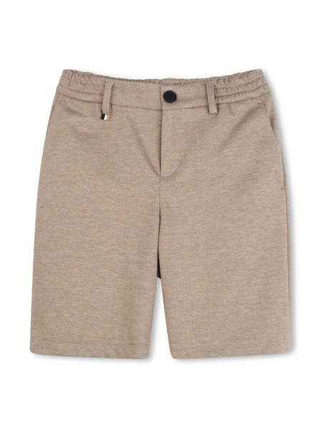  Boss Kidswear Ceremony Shorts - Neutrals 