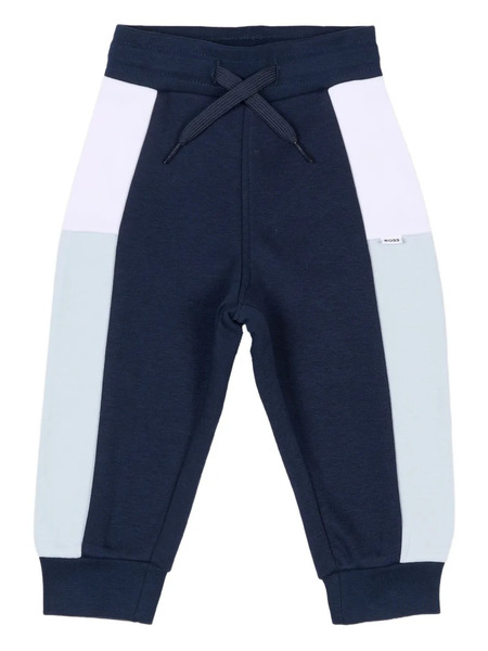  Boss Kidswear Colour-block Track Pants - Blue 