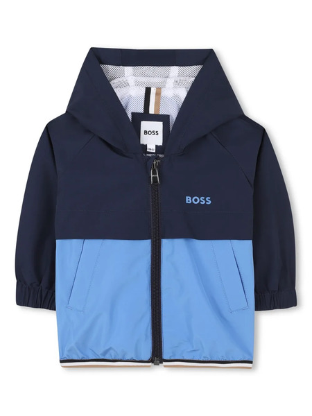  Boss Kidswear Colourblock Windbreaker - Blue 