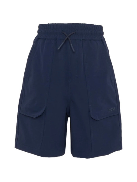  Boss Kidswear Drawsting Casual Shorts - Blue 