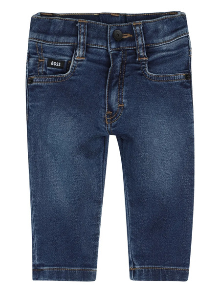  Boss Kidswear Five-pocket Jeans - Blue 