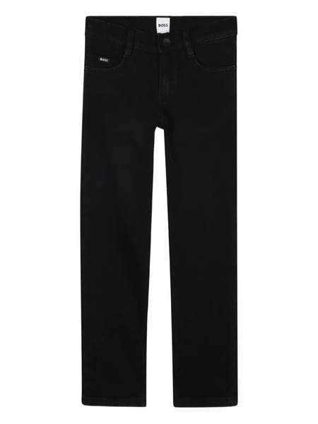  Boss Kidswear Five-pockets Jeans - Black 