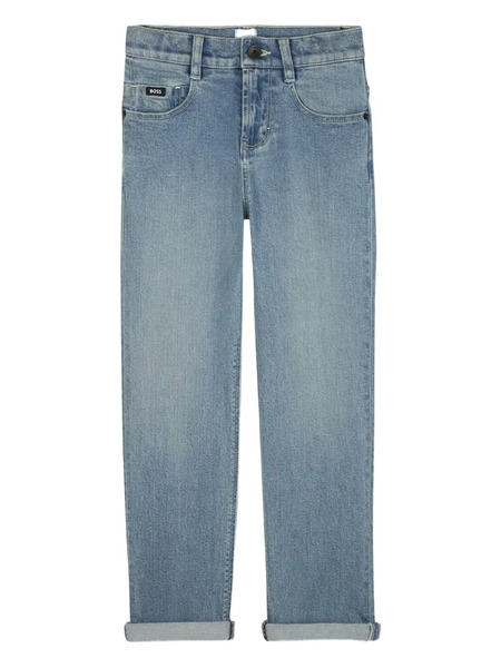  Boss Kidswear Light-wash Jeans - Blue 