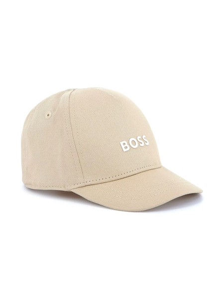  Boss Kidswear Logo-appliqué Baseball Cap - Neutrals 