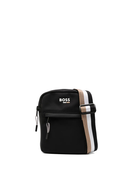  Boss Kidswear Logo-embossed Shoulder Bag - Black 