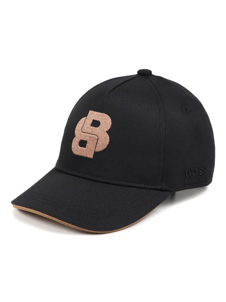  Boss Kidswear Logo-embroidered Baseball Cap - Black 