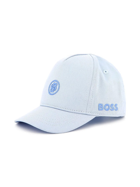  Boss Kidswear Logo-embroidered Baseball Cap - Blue 