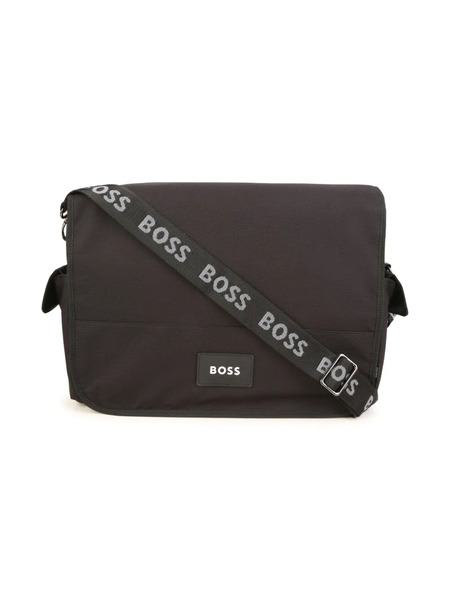  Boss Kidswear Logo-patch Changing Bag - Black 