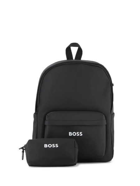  Boss Kidswear Logo-print Backpack (set Of Two) - Black 