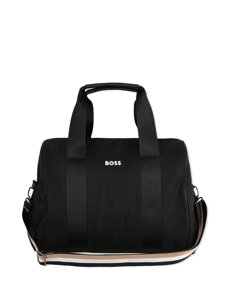 Boss Kidswear Logo-print Changing Bag - Black 